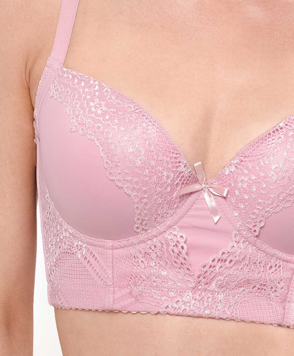 Corpi&ntilde;o mujer encajes espalda ancha