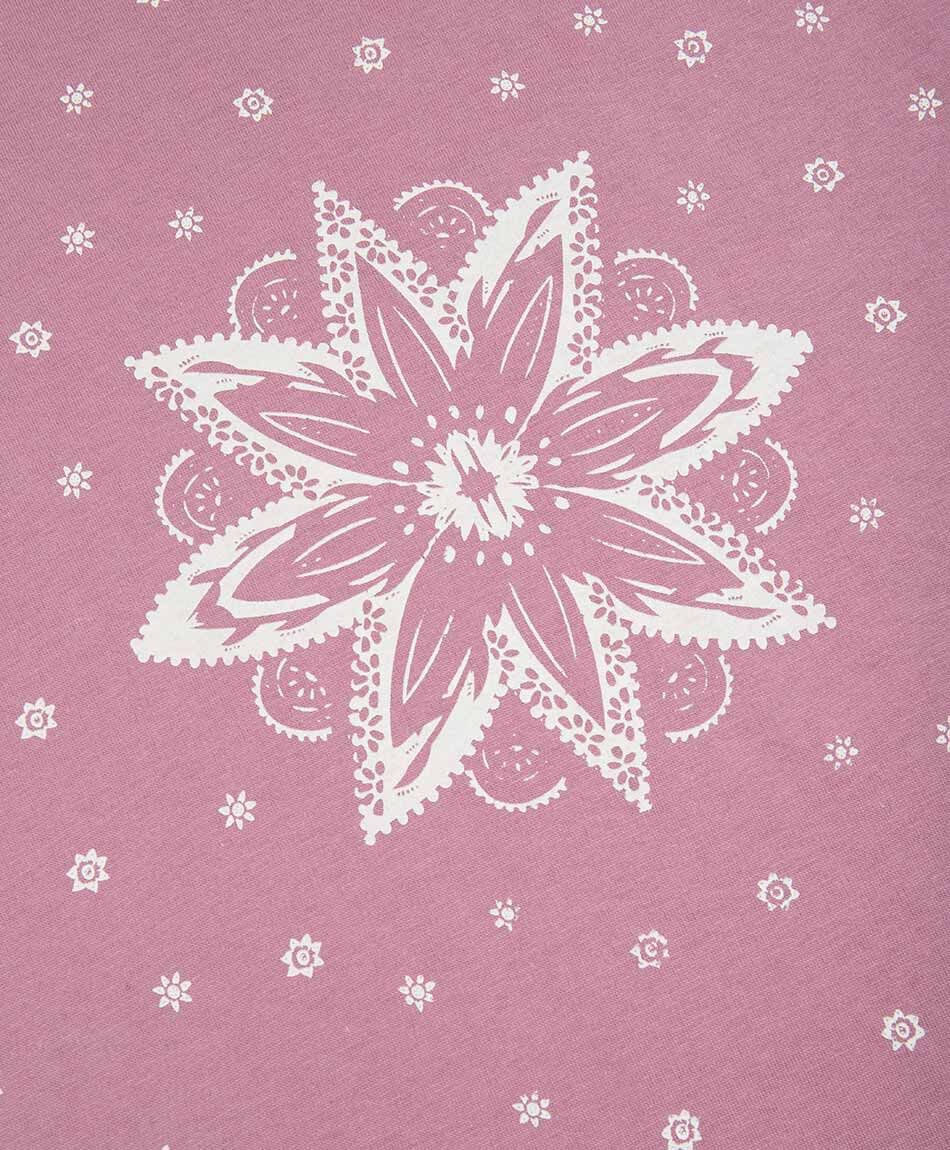 Remera mujer top floreado