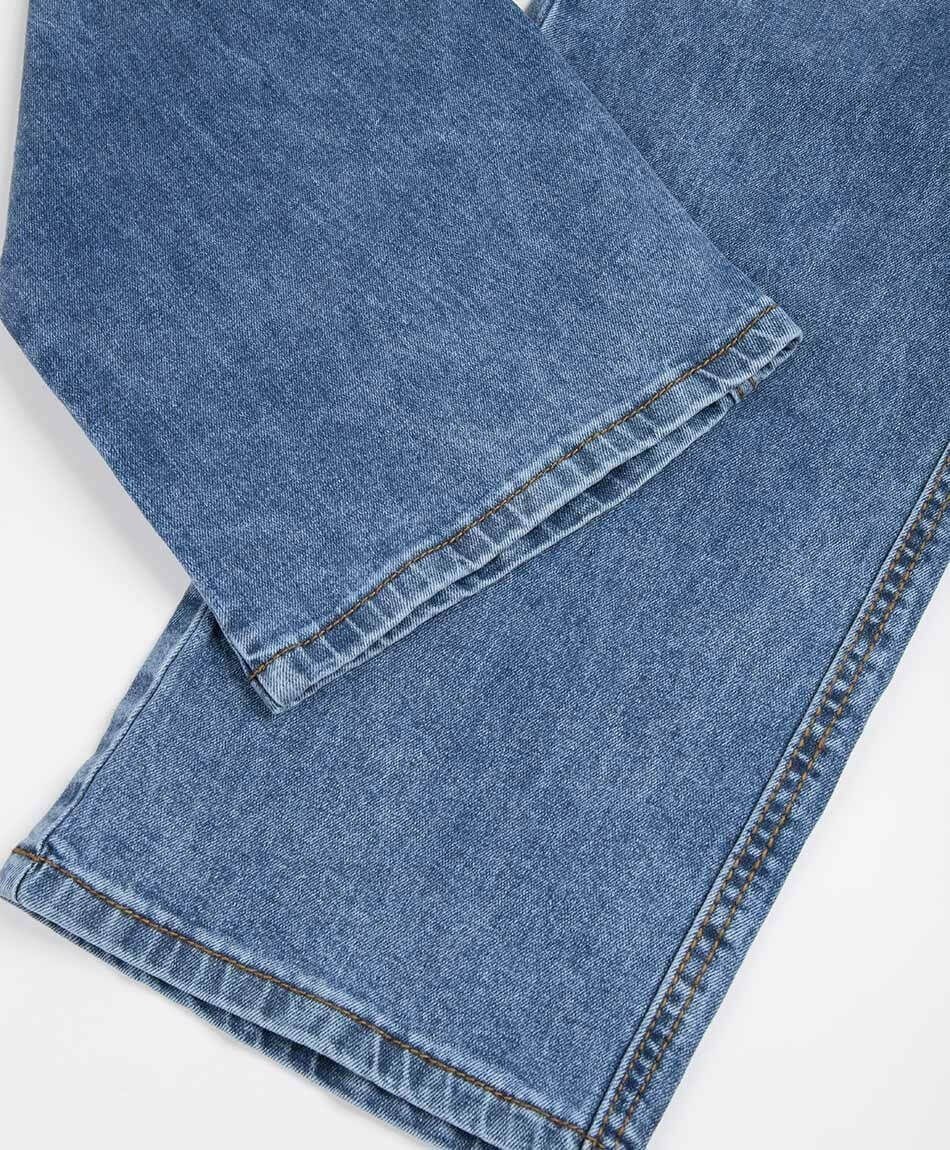Jeans hombre straight azul