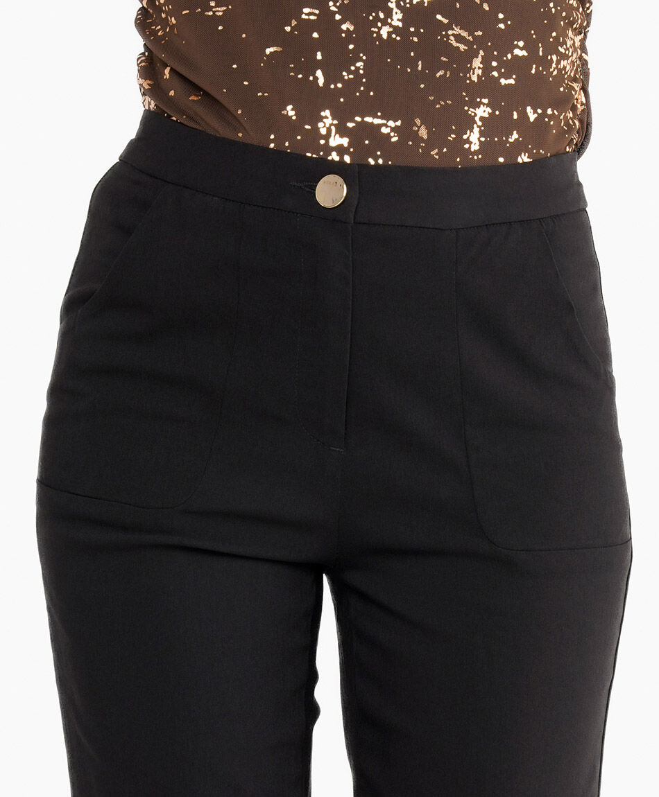 Pantal&oacute;n mujer bolsillos cuadrados