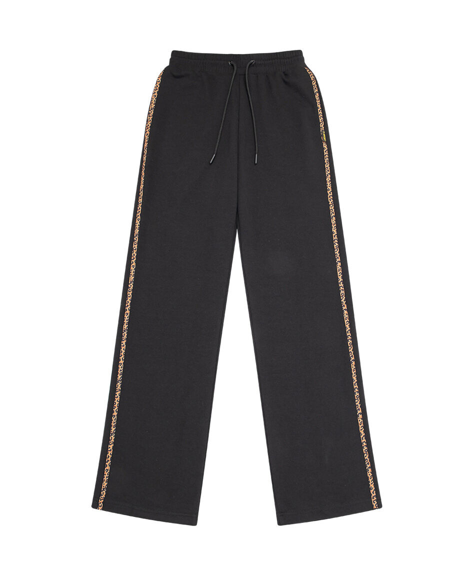 Ppantal&oacute;n deportivo mujer acampanado black