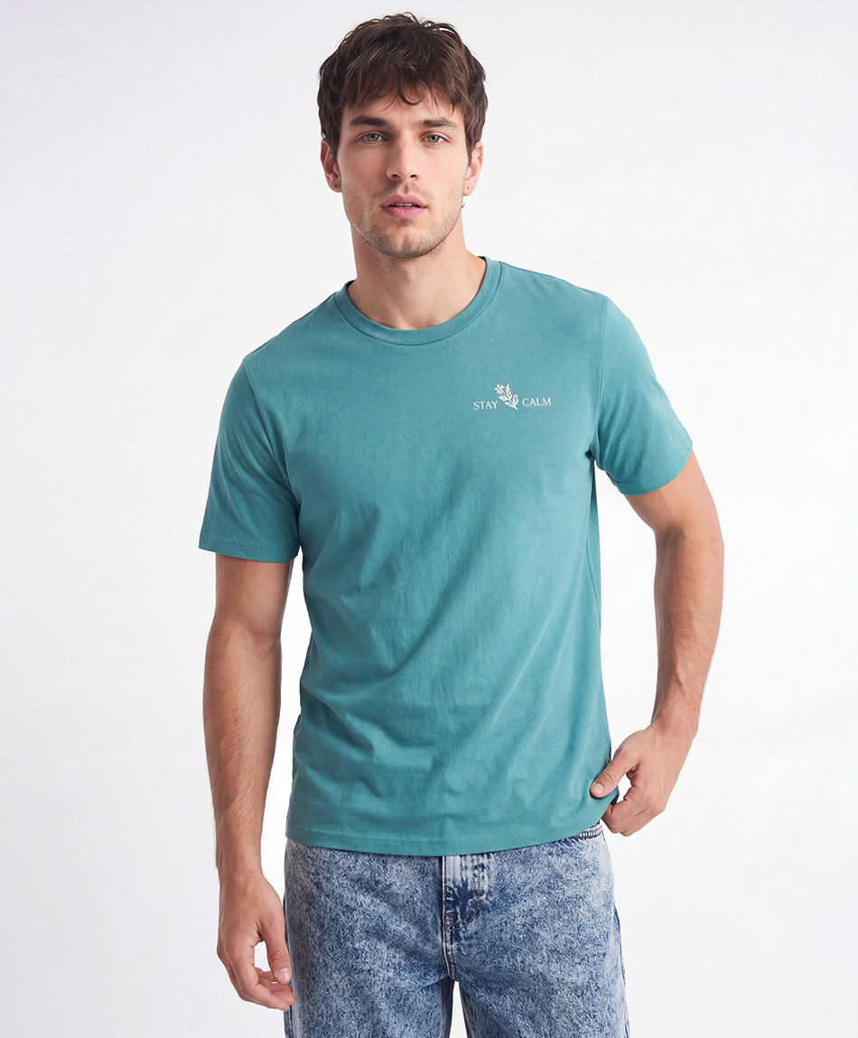 Remera hombre stay calm