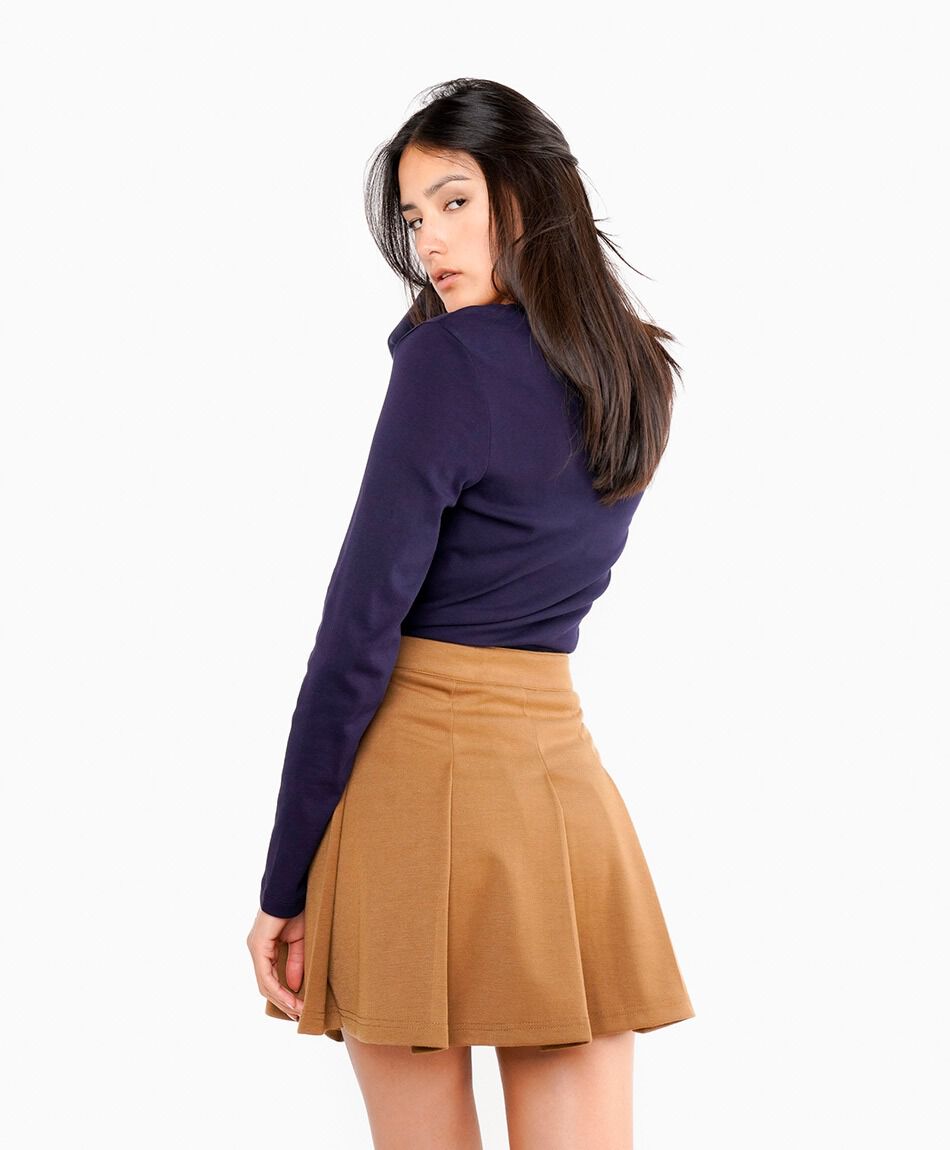 Mini pollera mujer pinzas