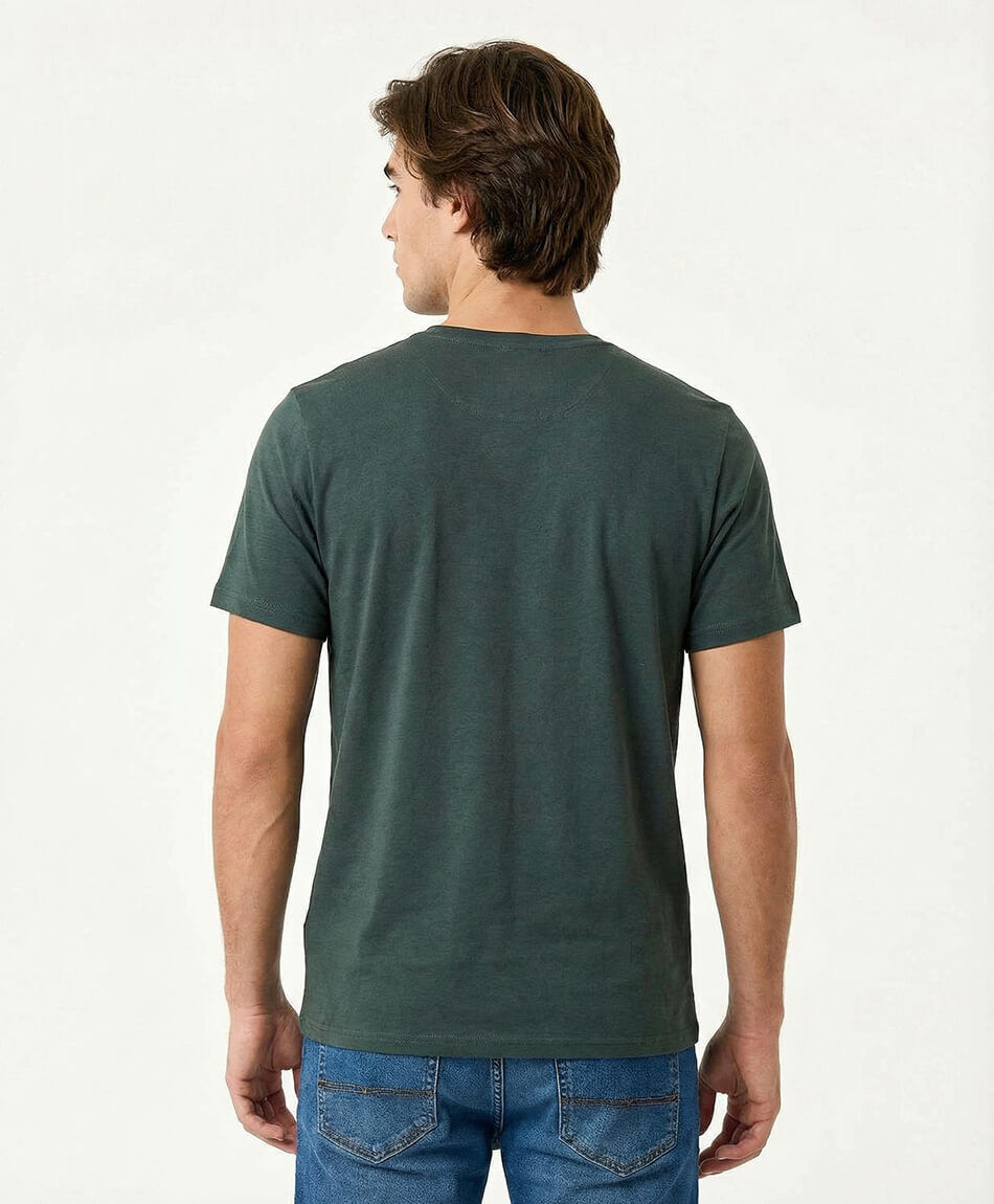 Remera hombre lisa denim studio