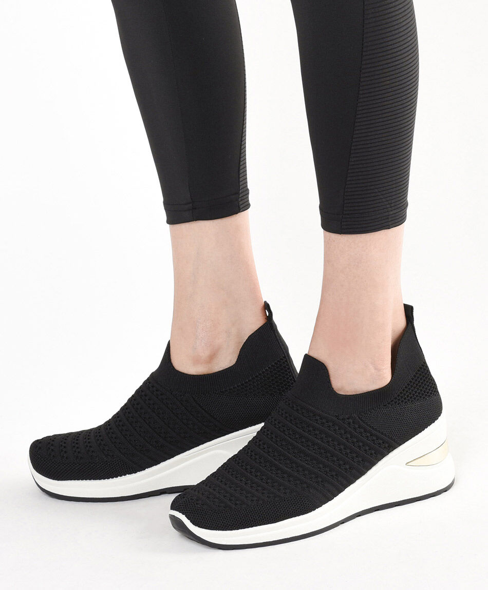 Zapatilla mujer slip on plataforma