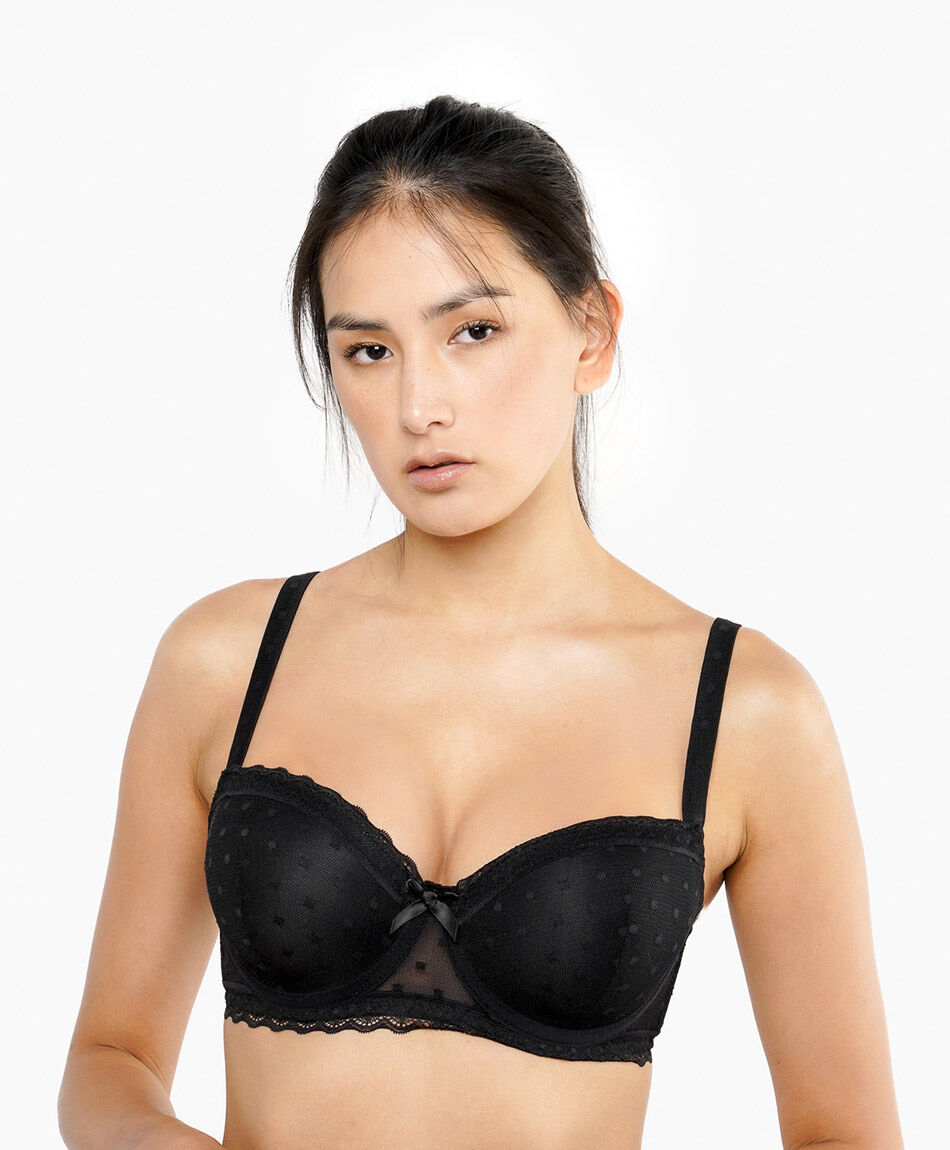 Corpi&ntilde;o mujer puntos mesh