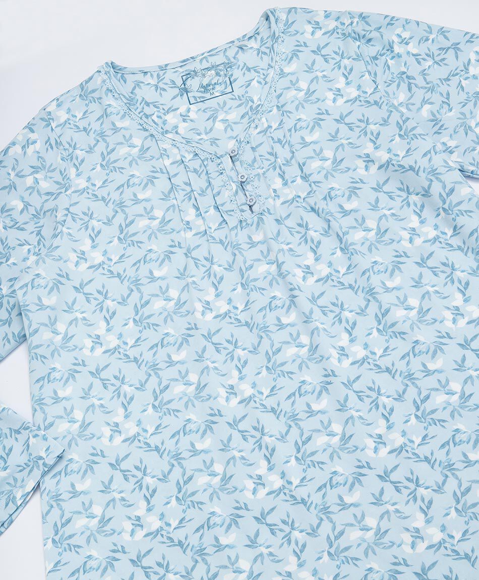 Camis&oacute;n de dormir mujer floreada