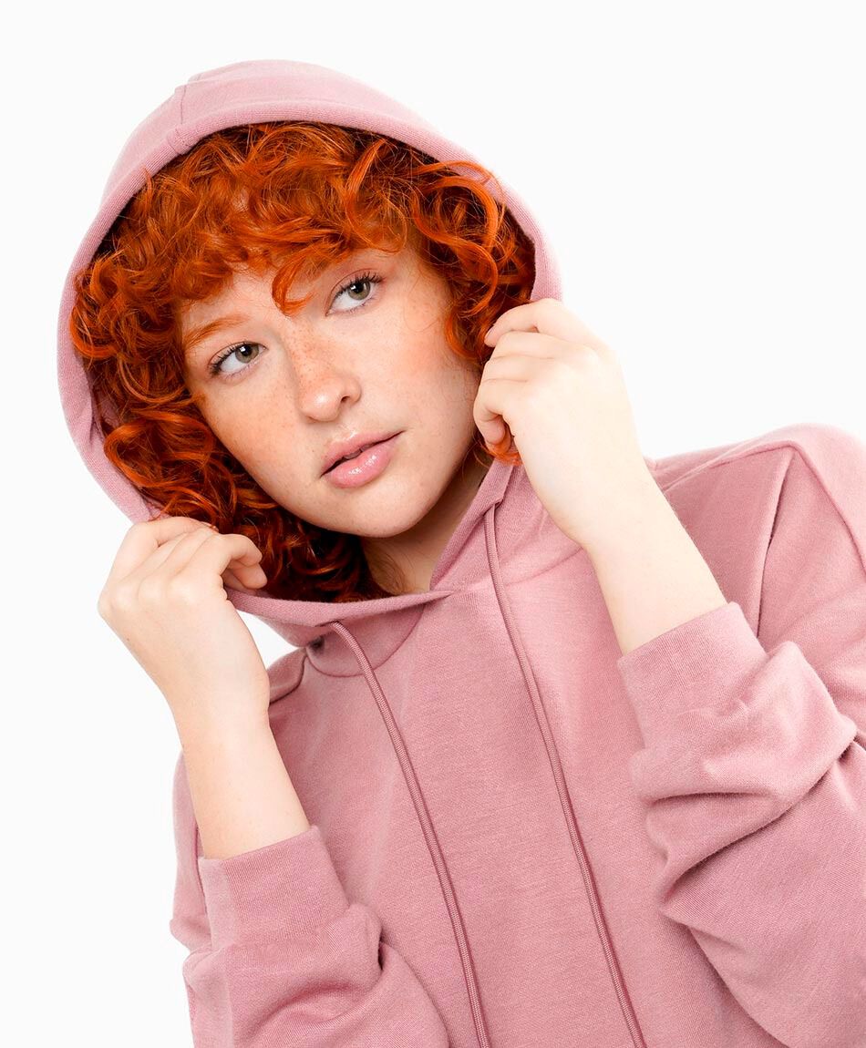 Buzo mujer liso pink