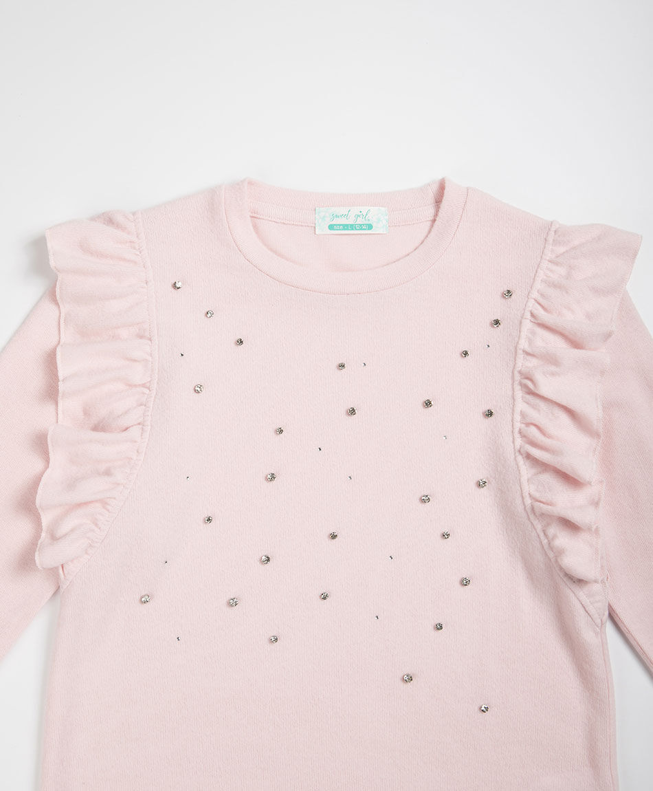 Remera ni&ntilde;a manga larga moda