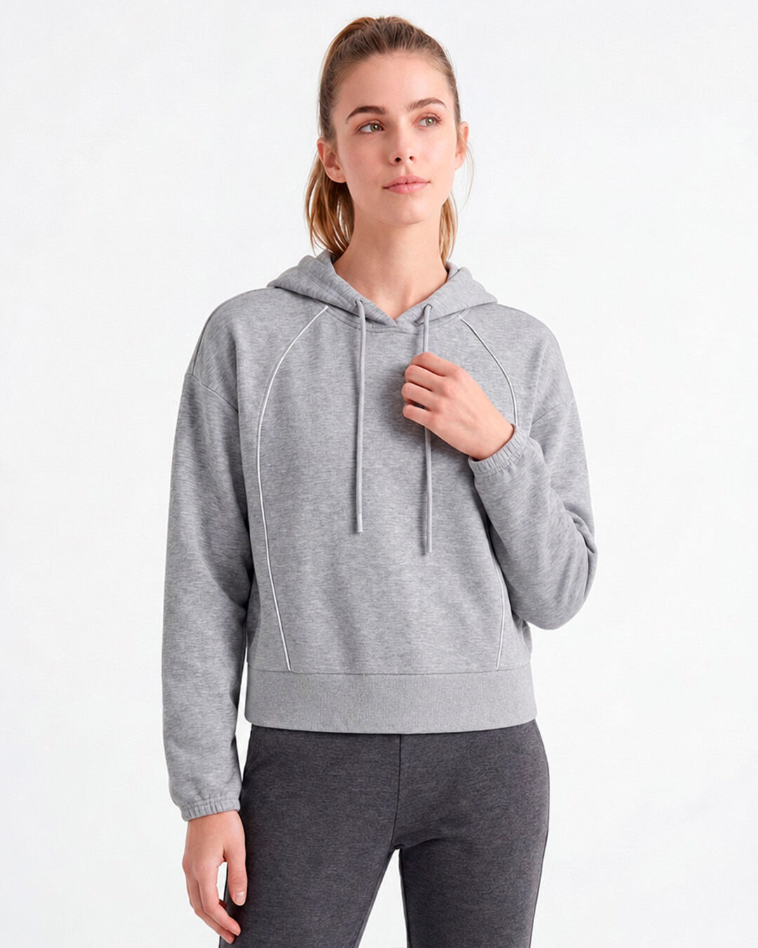 Buzo deportivo mujer melange
