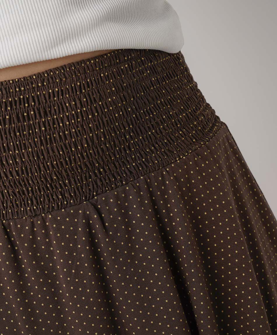 Mini pollera mujer puntos vuelos