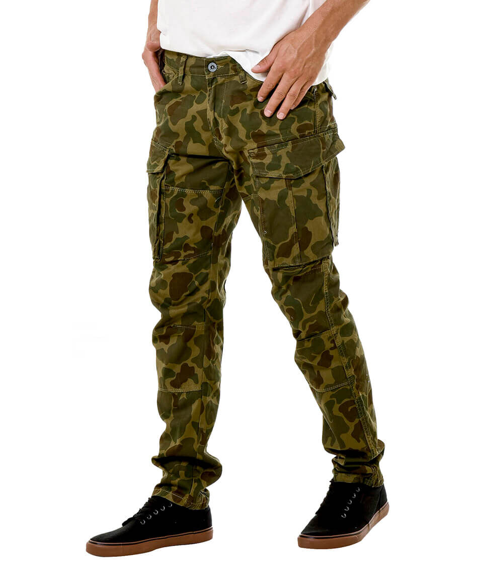 Jeans cargo army