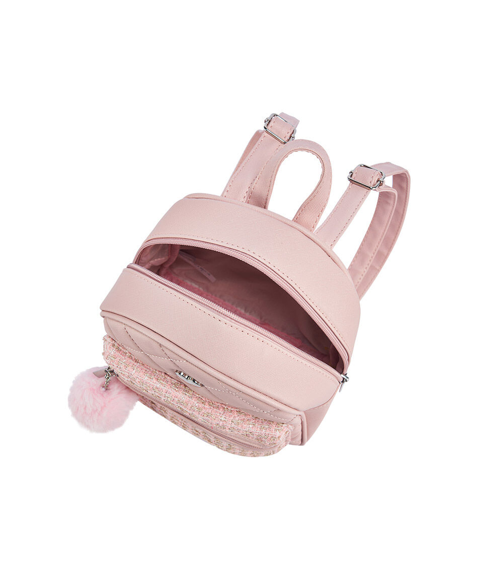 Mochila ni&ntilde;a rosado mate