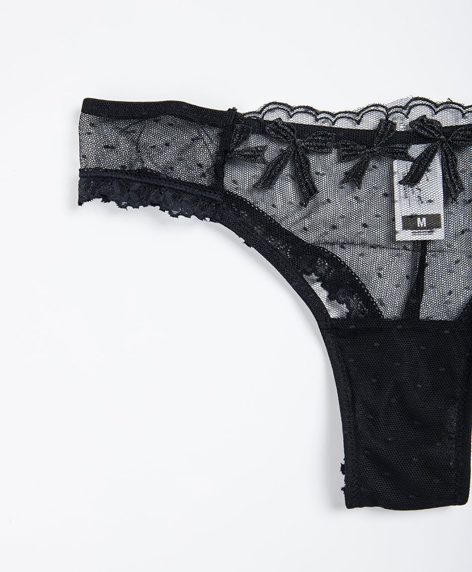 Bikini mujer cintas encajes