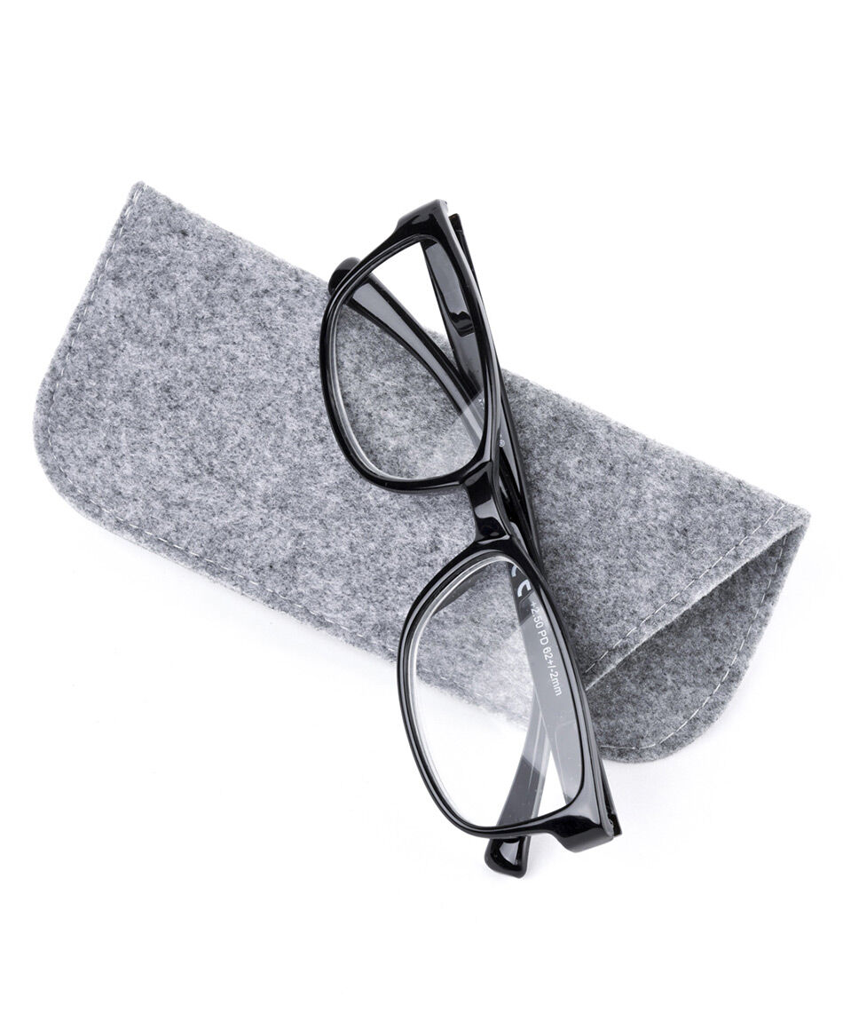 Lentes mujer lectura negro +2.5