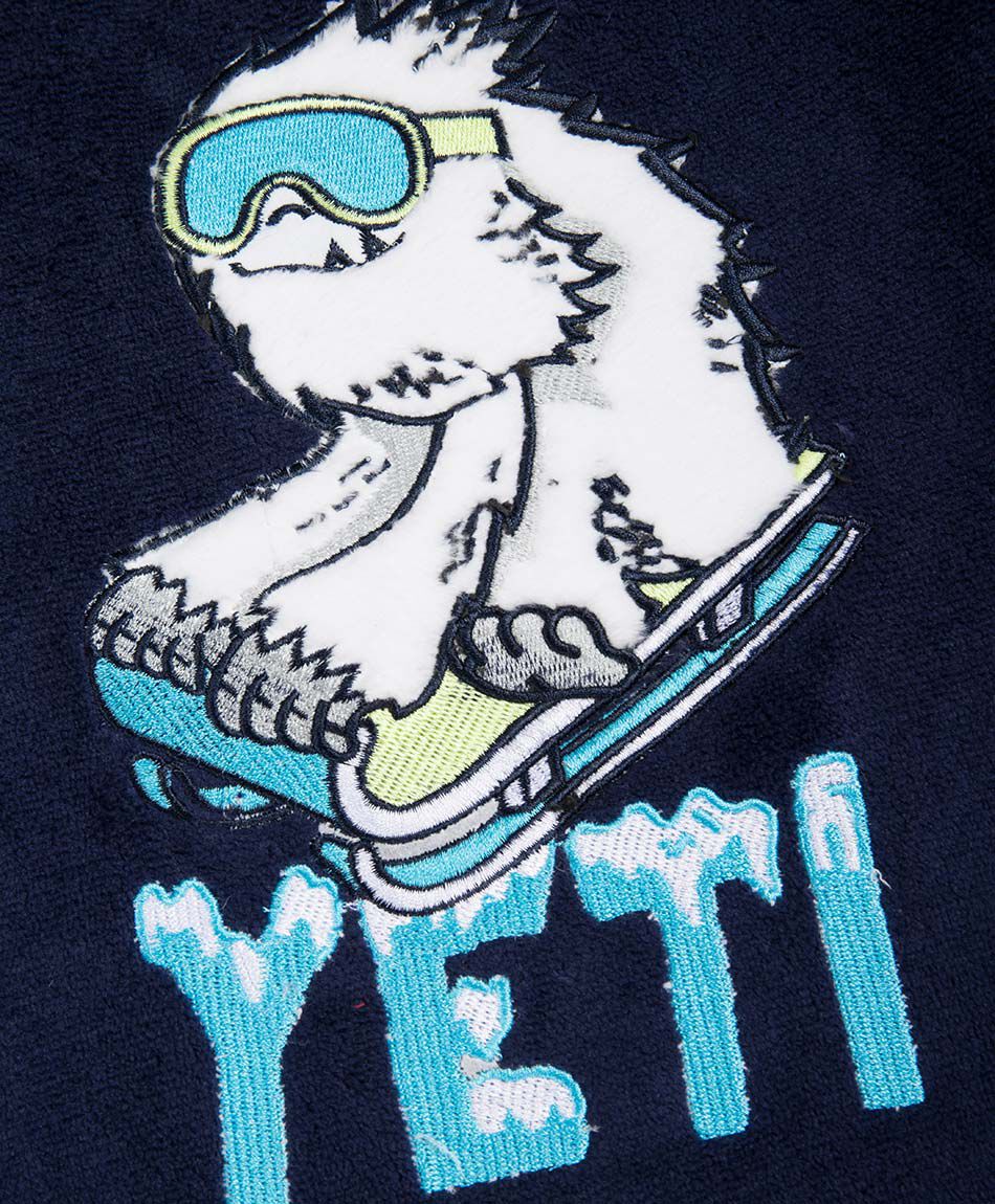 Pijama ni&ntilde;o estampado yeti