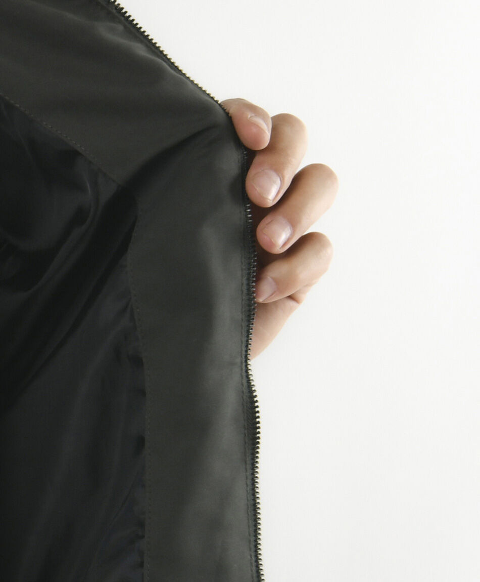 Chaqueta hombre estilo bomber verde