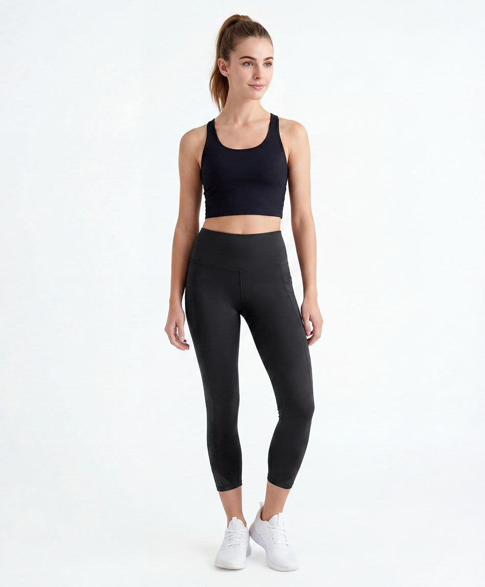 Calza deportiva mujer lisa capri