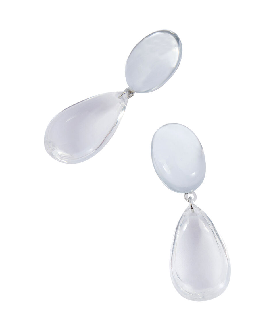 Aros mujer doble gota