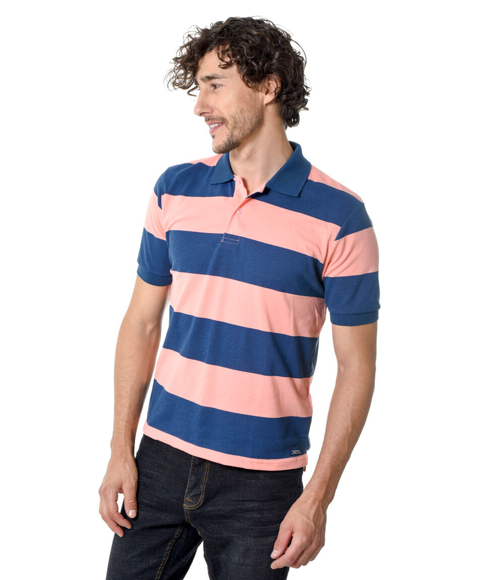 Polera cuello polo