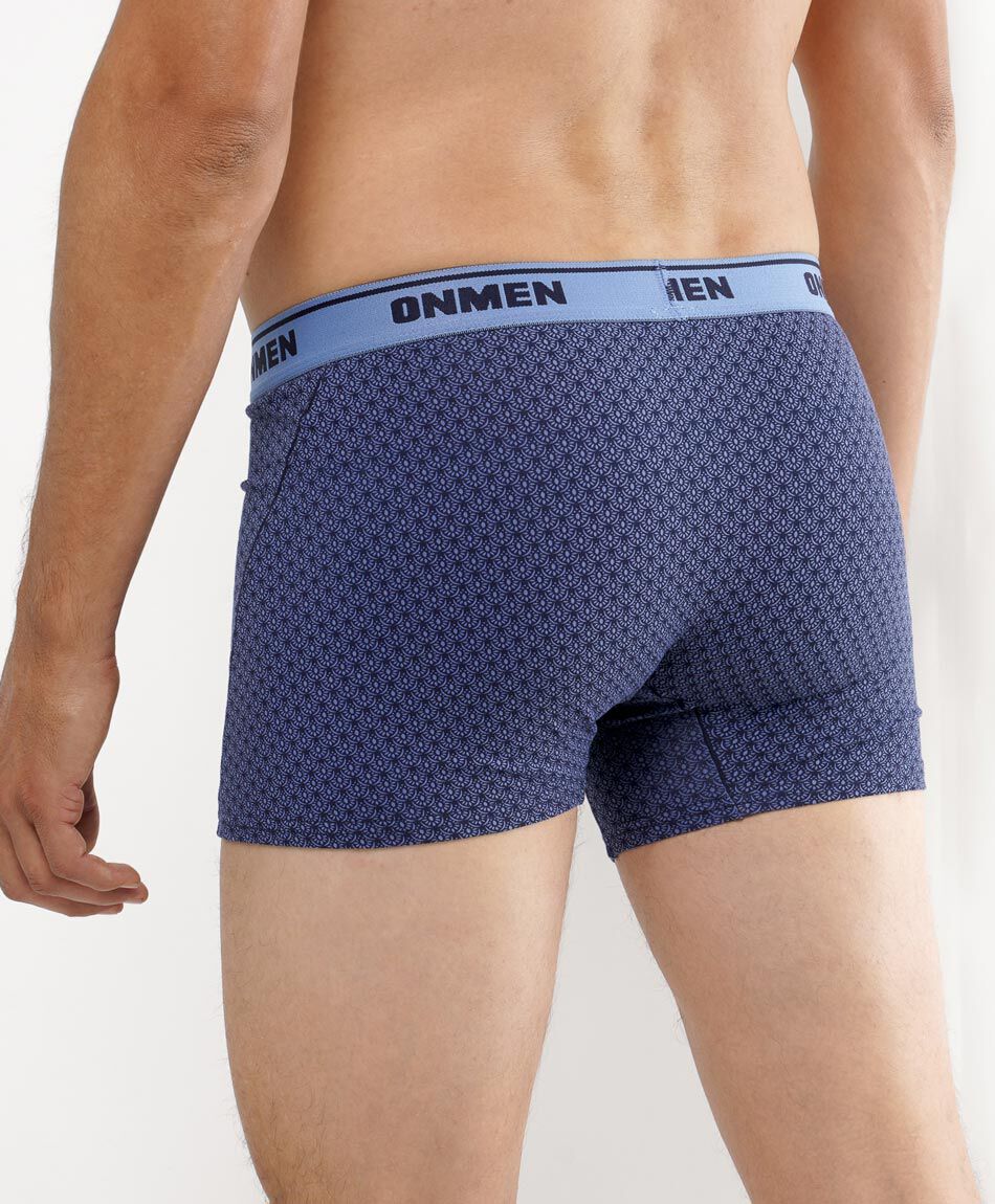 Pack 2 boxer hombre azules
