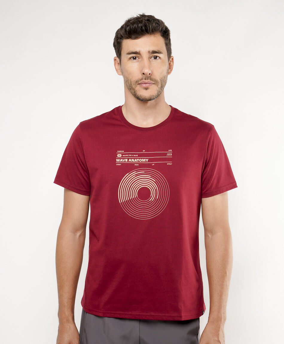 Remera deportiva hombre c&iacute;rculo