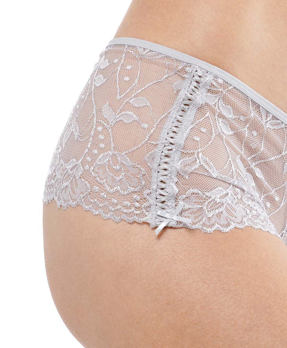 Pantaleta mujer encaje transparente