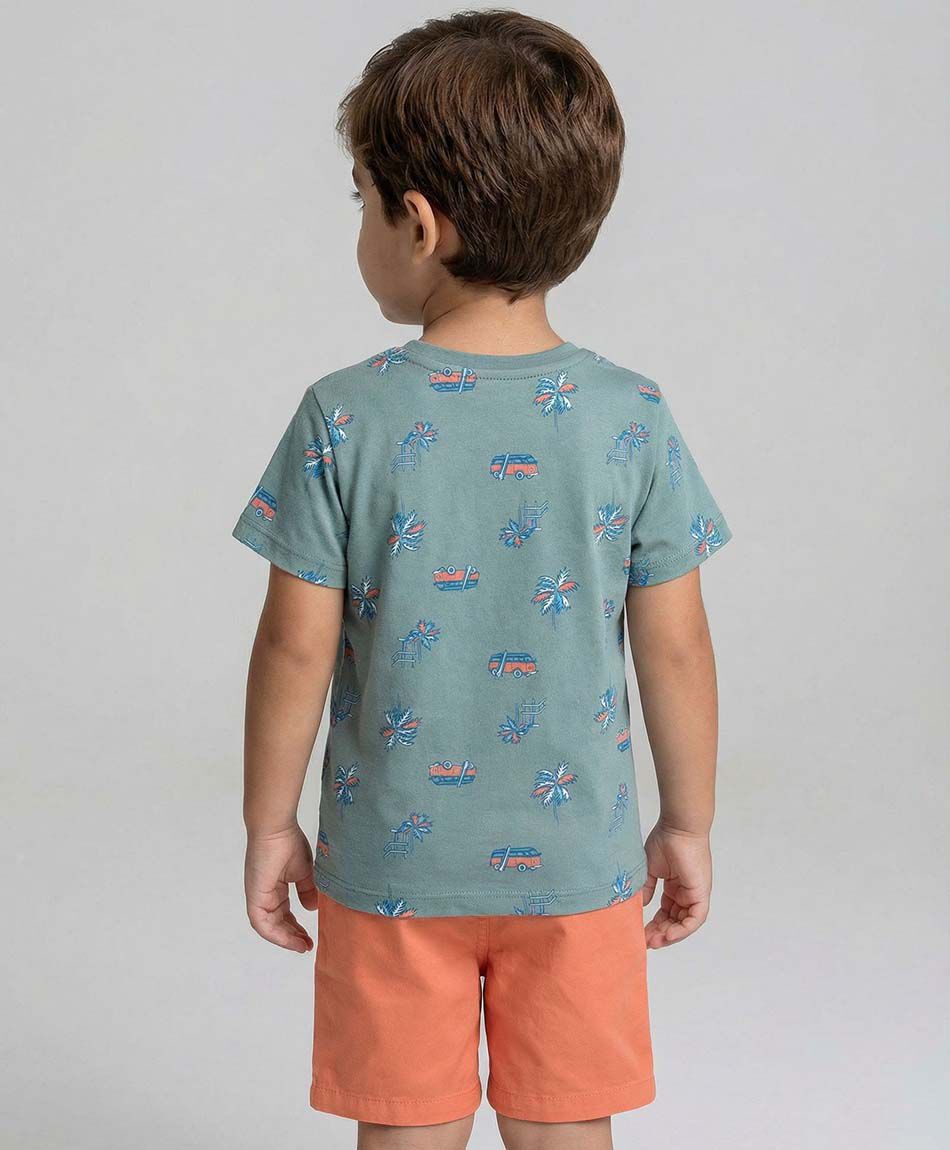 Remera beb&eacute; combi