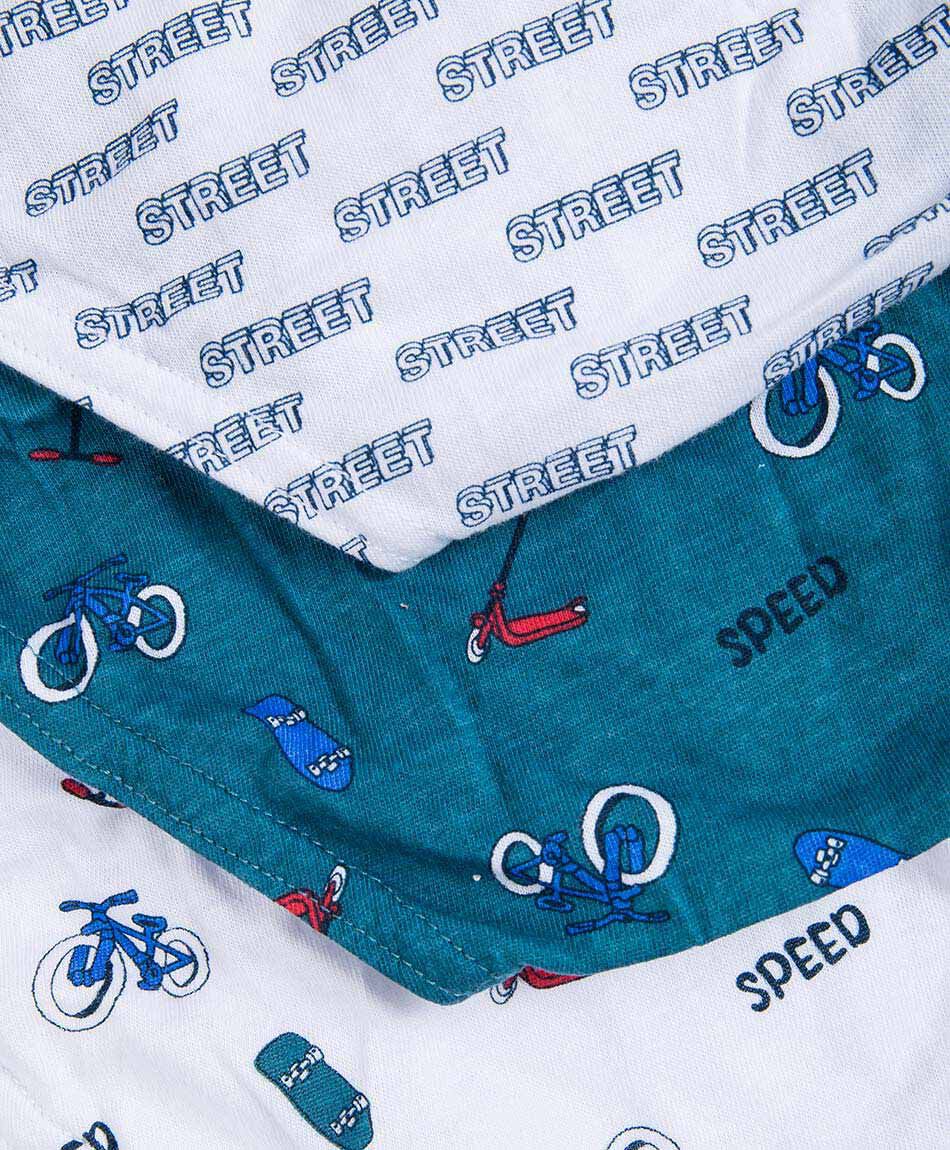 Pack 3 slip ni&ntilde;o dibujos