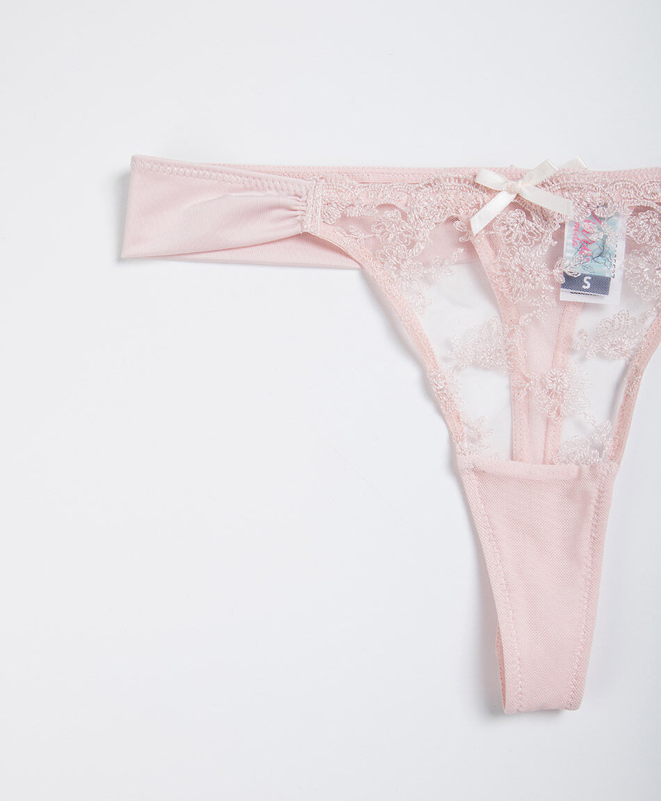 Colaless mujer encaje pink