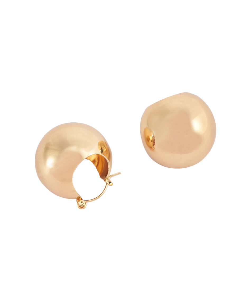 Aros mujer dise&ntilde;o gold