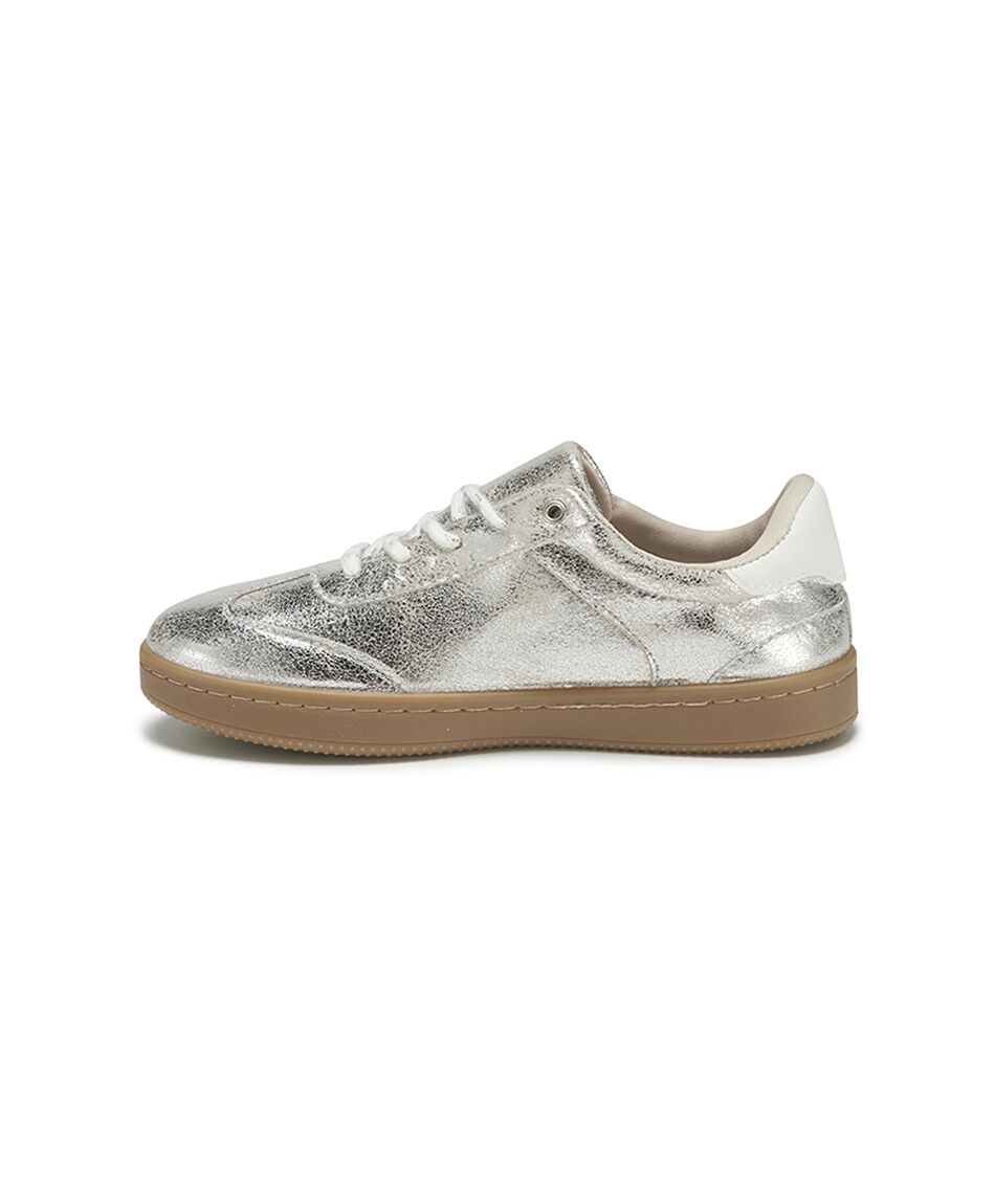 Zapatilla mujer vintage silver