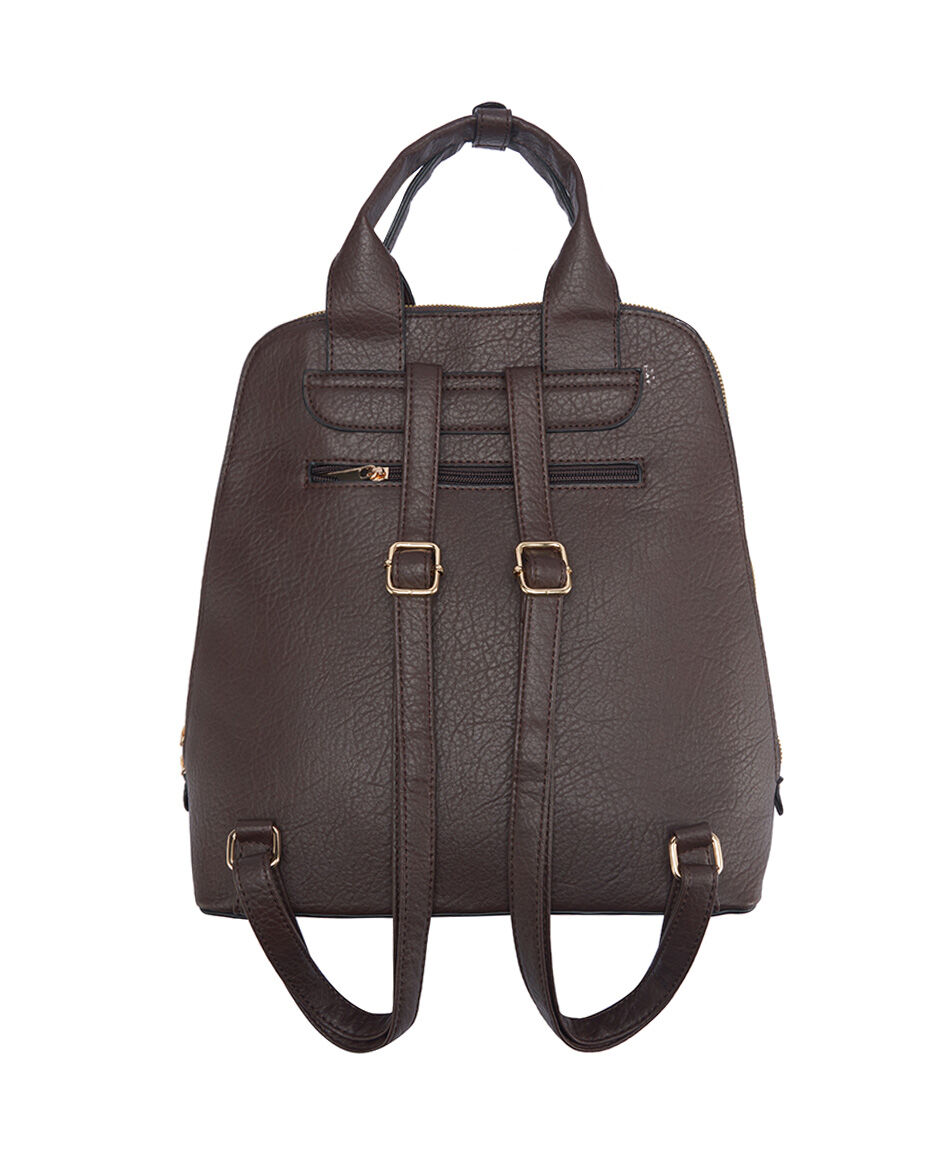 Mochila mujer dark brown