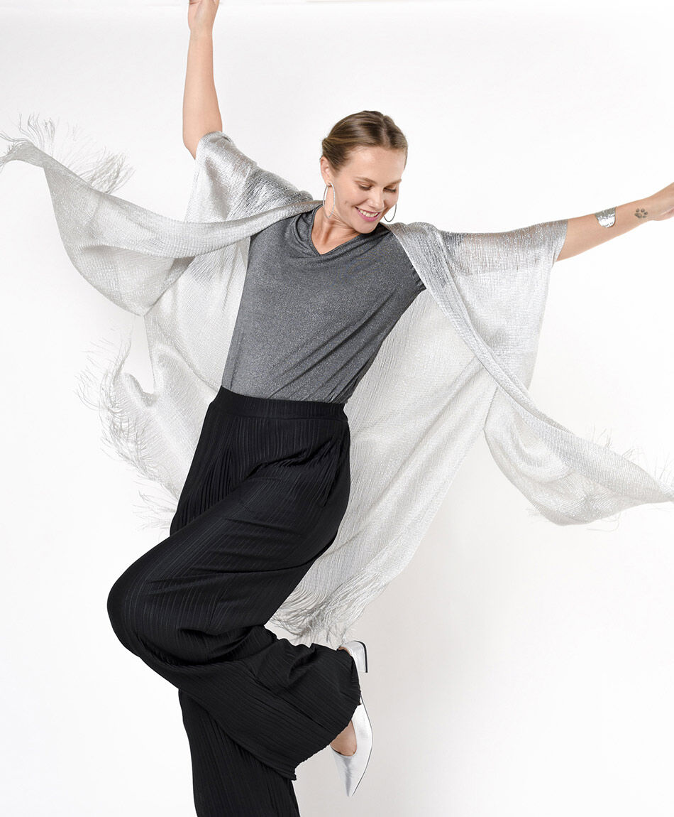Tapado mujer silver - TRICOT