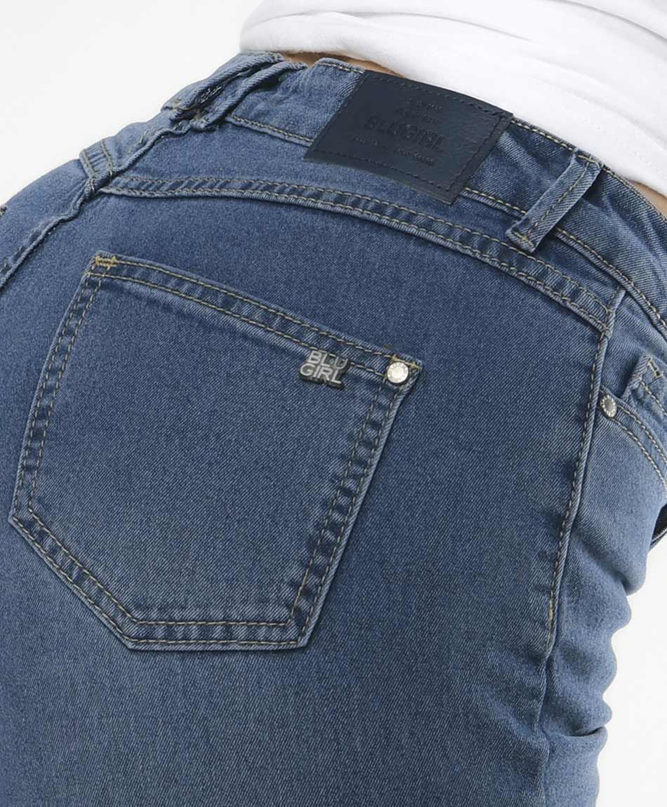 Jeans mujer desgastado skinny fit