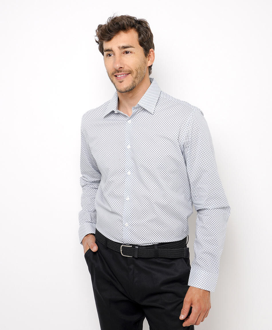 Camisa hombre dise&ntilde;o cuadros