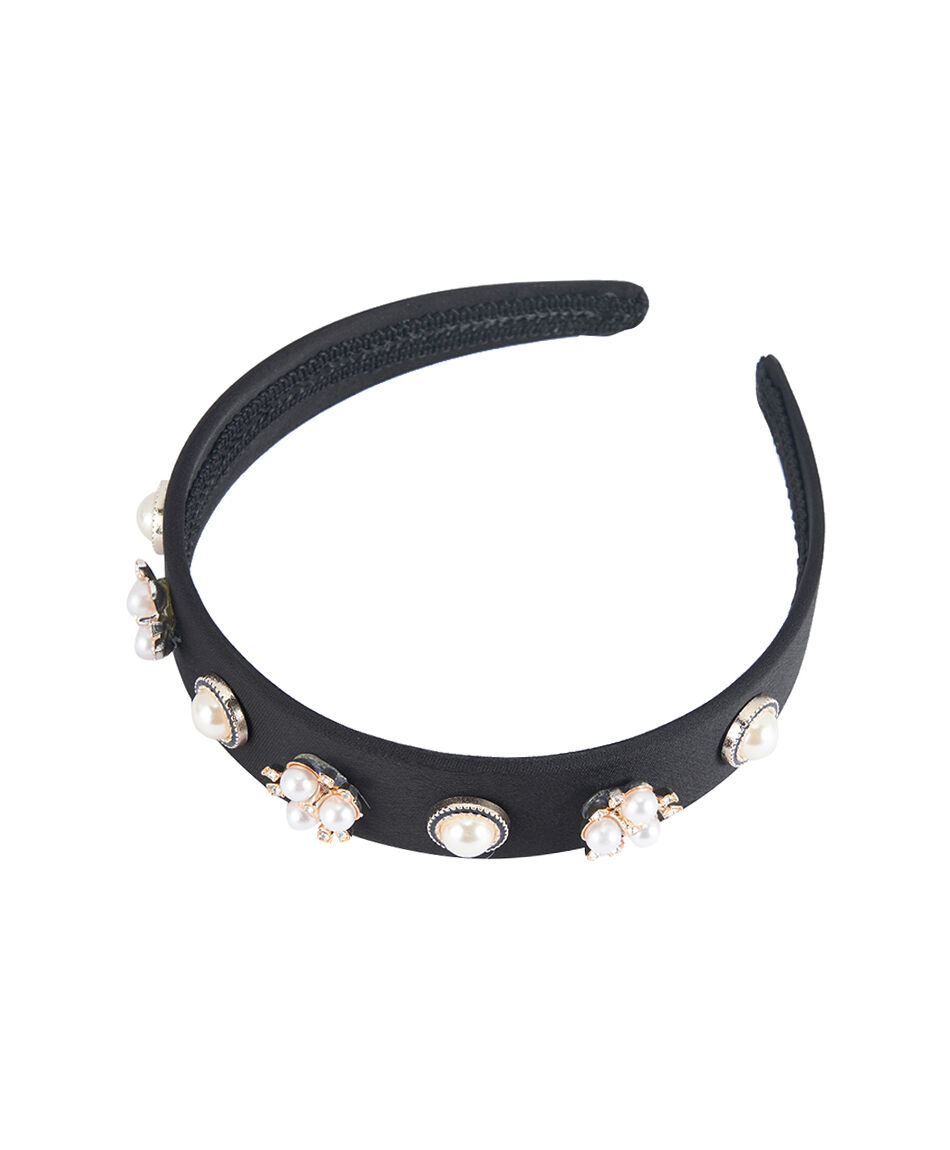 Cintillo mujer perlas