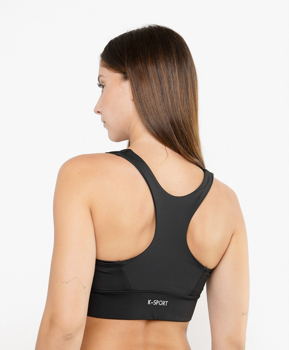 Peto deportivo mujer liso black