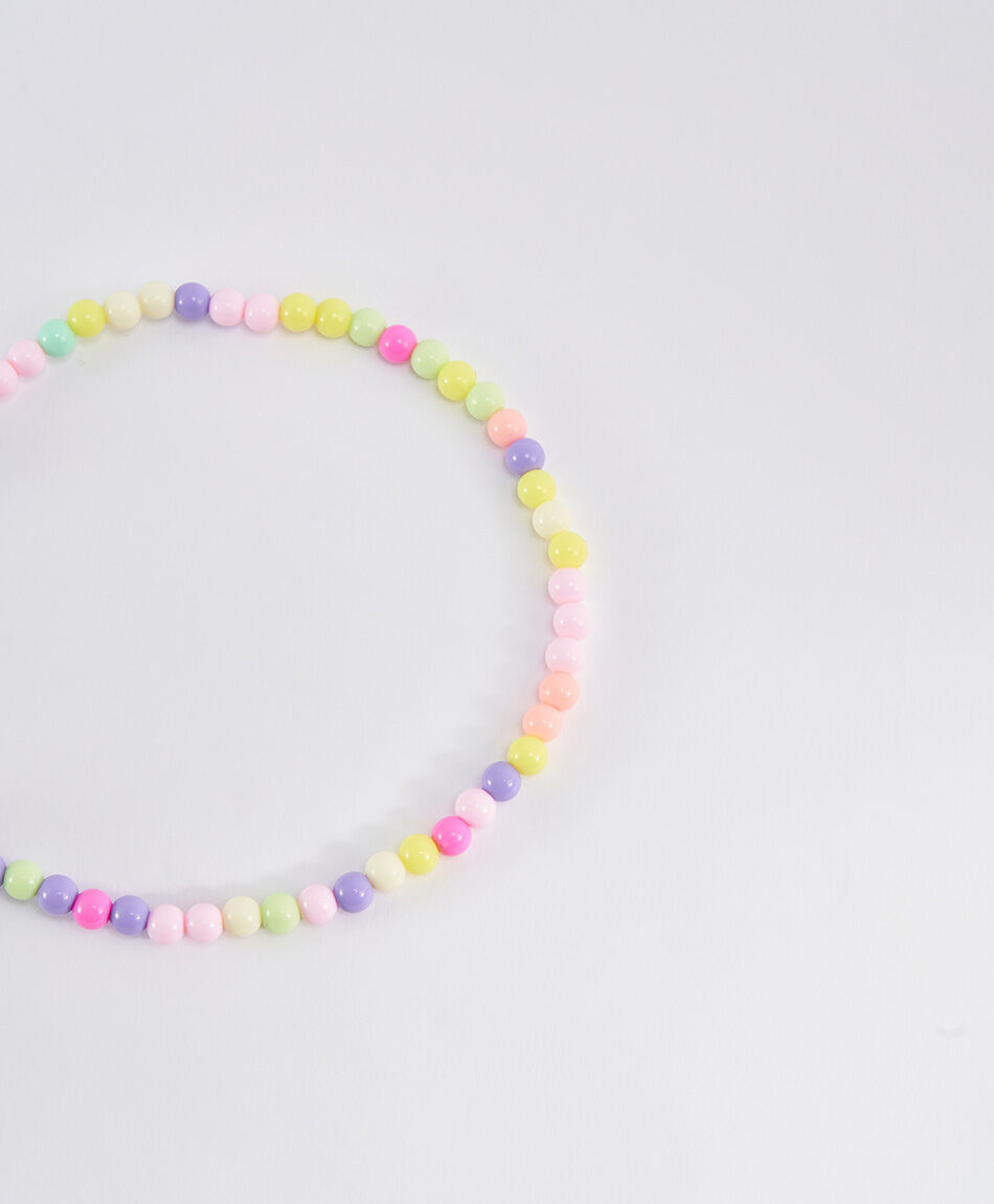 Set collar + pulsera infantil colores