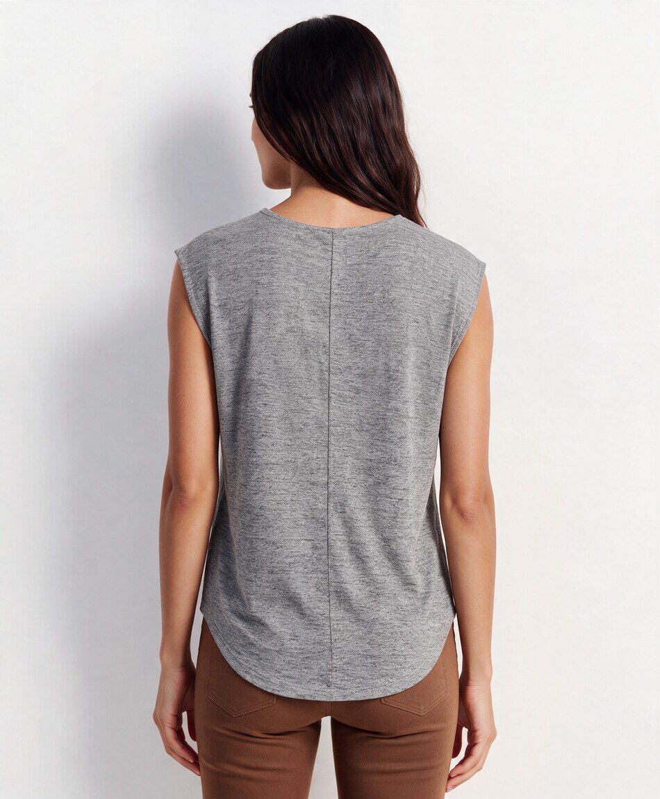 Remera mujer tachas rock