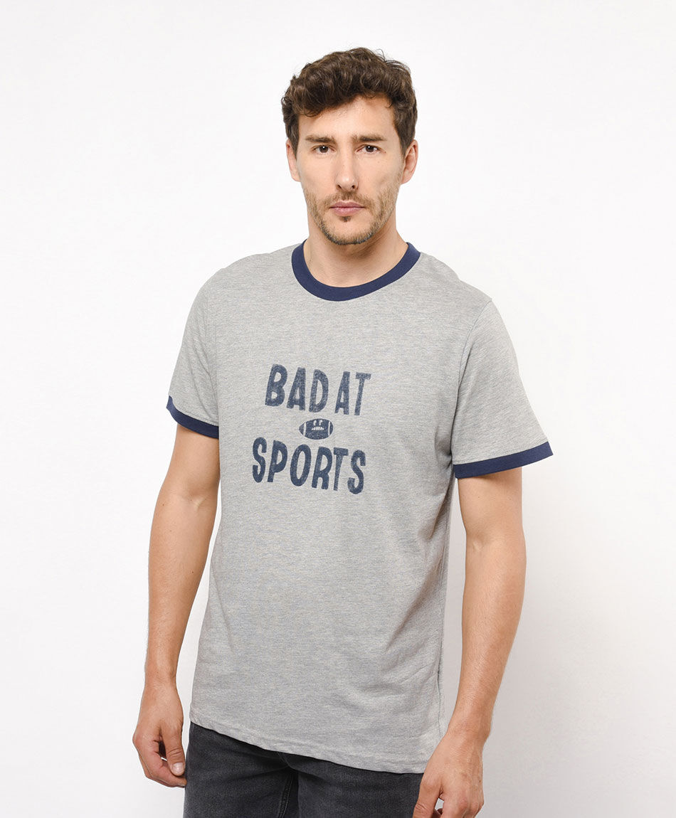 Remera hombre bad at sports