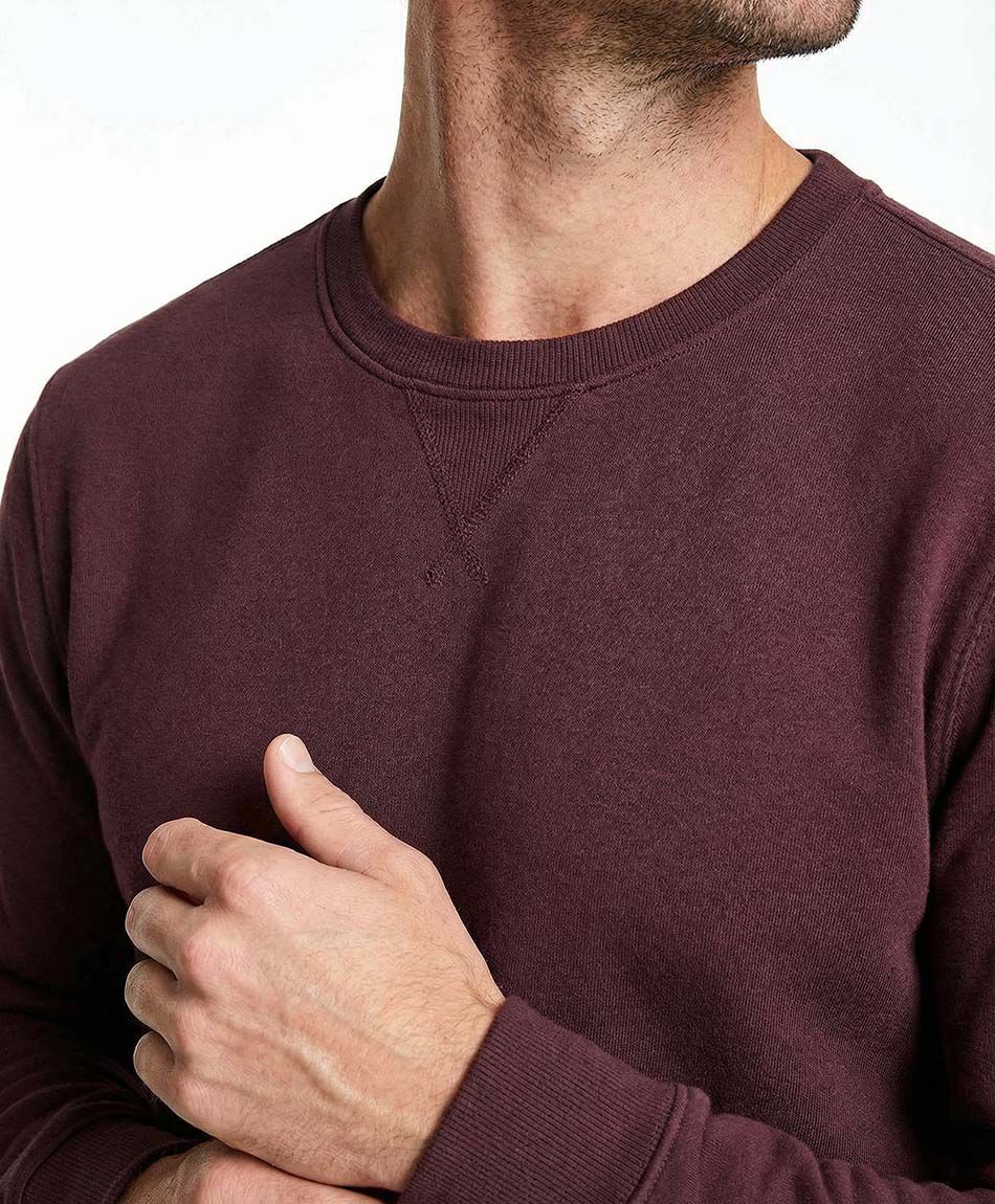 Buzo hombre cuello redondo b&aacute;sico