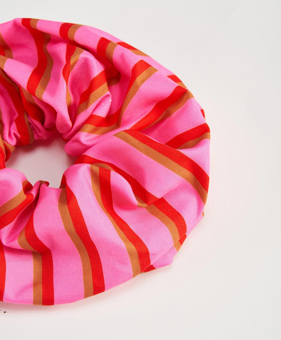 Scrunchie ni&ntilde;a l&iacute;neas
