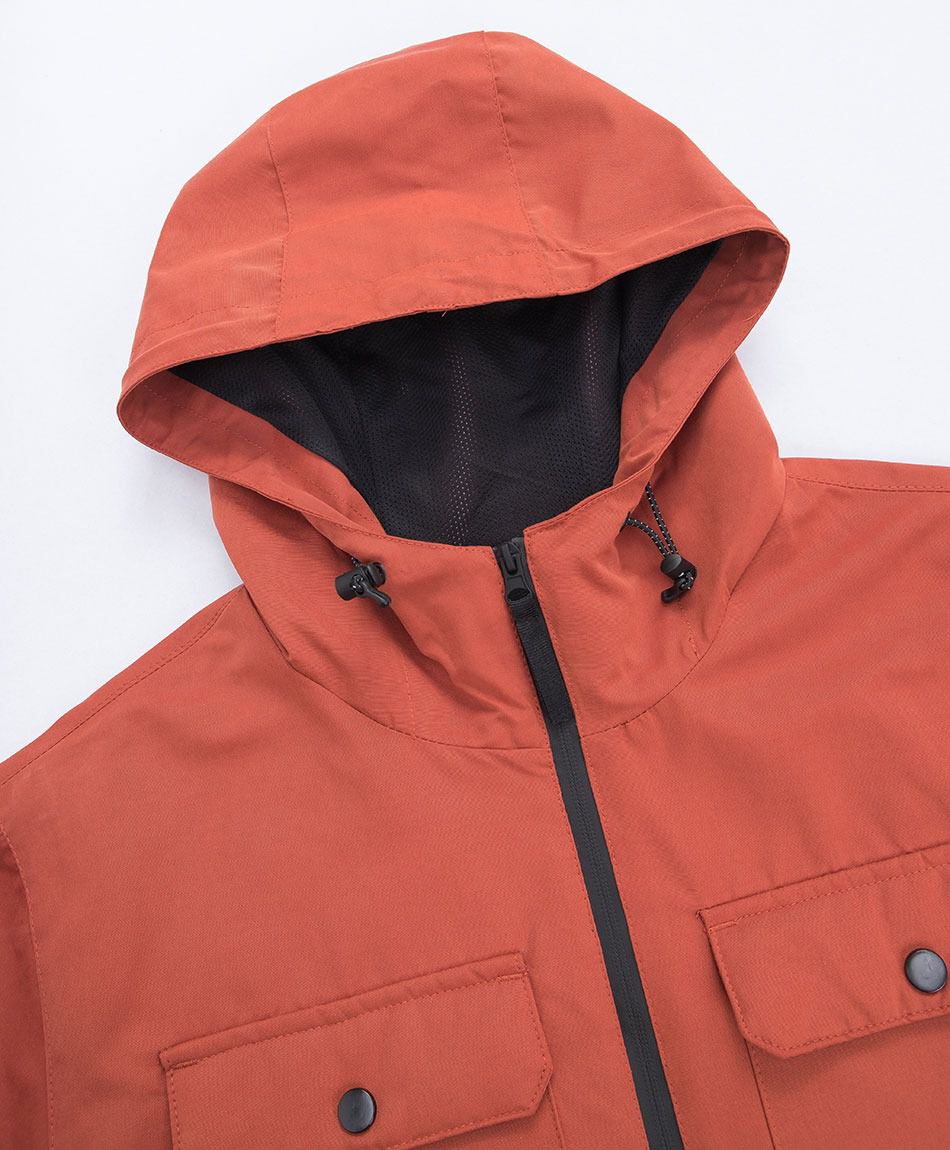 Campera hombre outdoor naranja