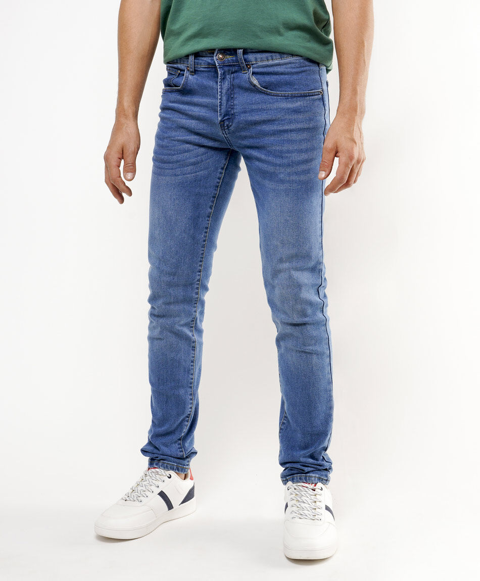 Jeans hombre blue skinny fit