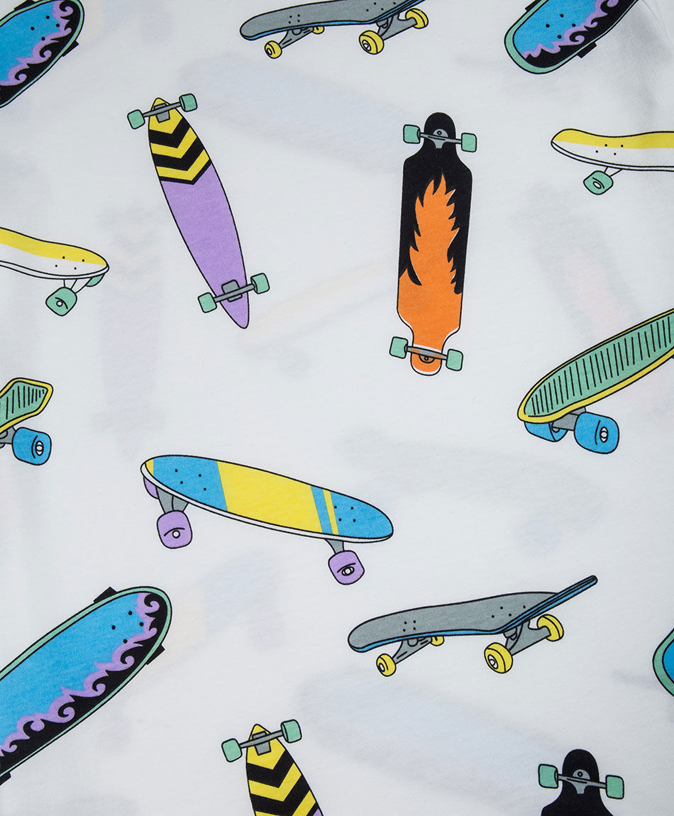 Remera ni&ntilde;o skates