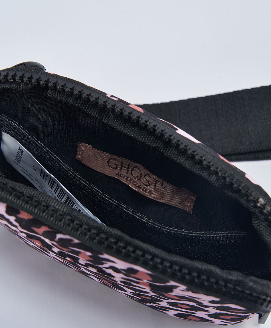 Billetera mujer colgante animal print