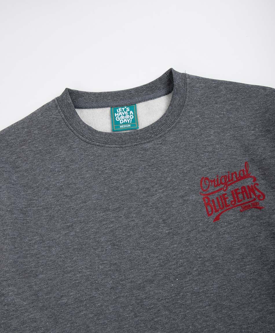 Buzo hombre logo rojo