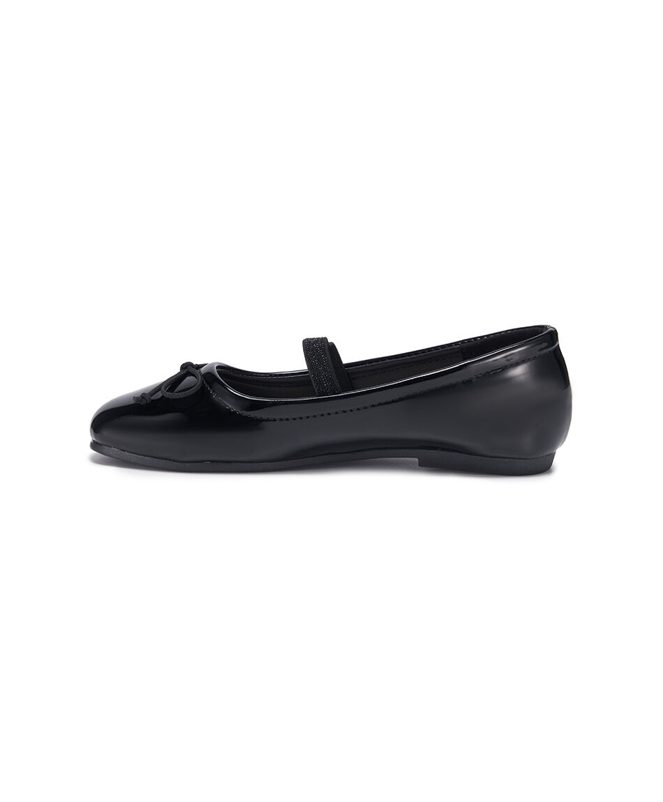 Ballerina infantil (26 a 31) charol negra