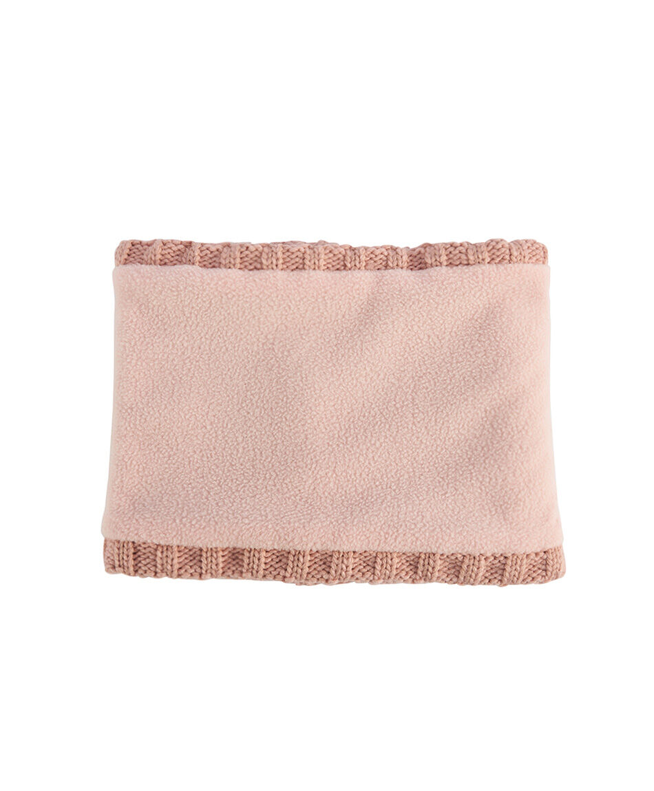 Cuello infantil estilo tejido